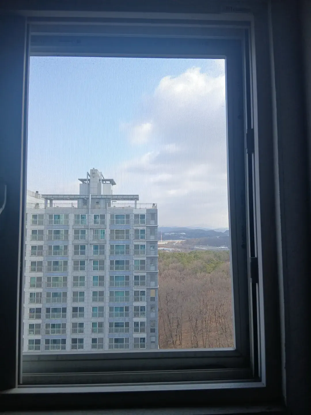 일산 자가세척 미세방충망 시공 사례