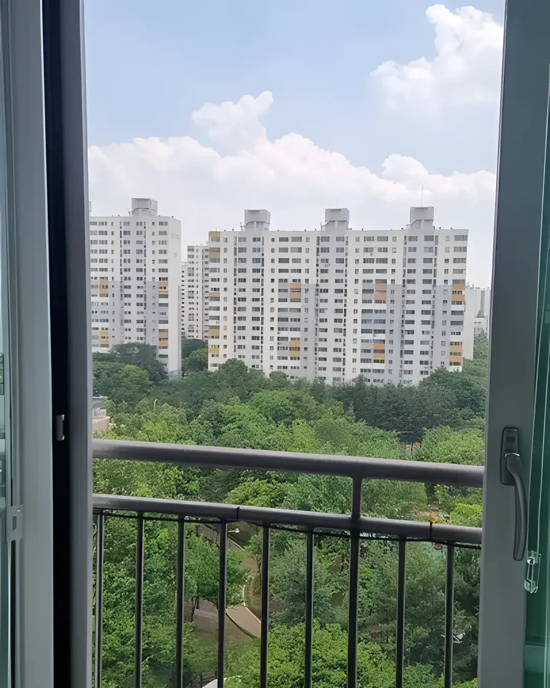 자가세척 미세방충망 시공 사례